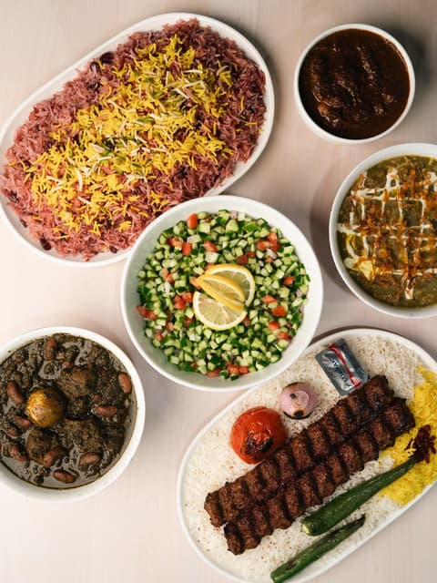 A dish from Anaar, real taste of persia.